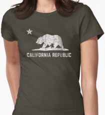 VIntage California Republic Women's Fitted T-Shirt