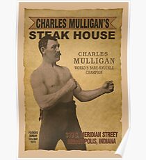 Charles Mulligan's Steak House Poster