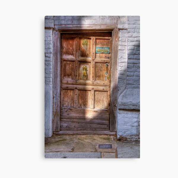 There Was a Crooked Door Canvas Print