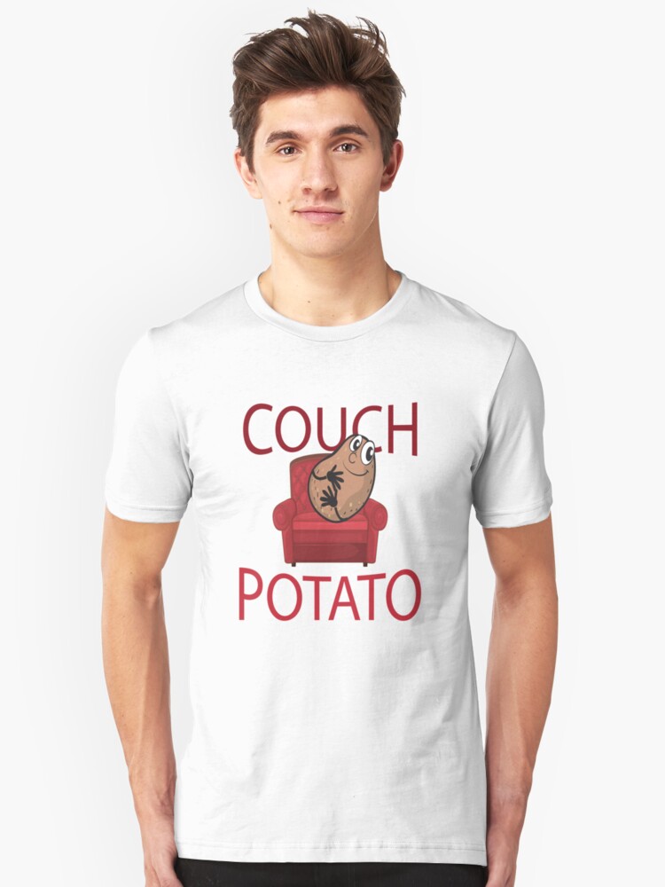Funny Lazy Lounger Couch Potato Tater Couch Lazy Person Lazy Bones
