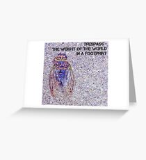 cicada Greeting Card
