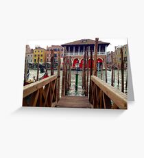 Venice Greeting Card
