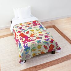 Cephalopod - pastel Comforter
