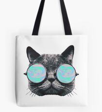 Cat Eye Hologram Tote Bag