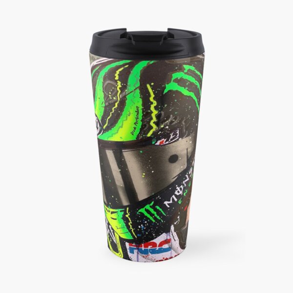 Cal Crutchlow graffiti painting by DRAutoArt Travel Mug