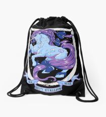 Diamond Monarch Drawstring Bag
