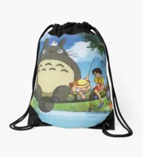 Totoro Drawstring Bag