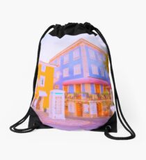villa Drawstring Bag