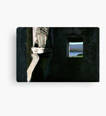 Derelict view Canvas Print