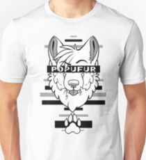 POPUFUR -grey- Unisex T-Shirt