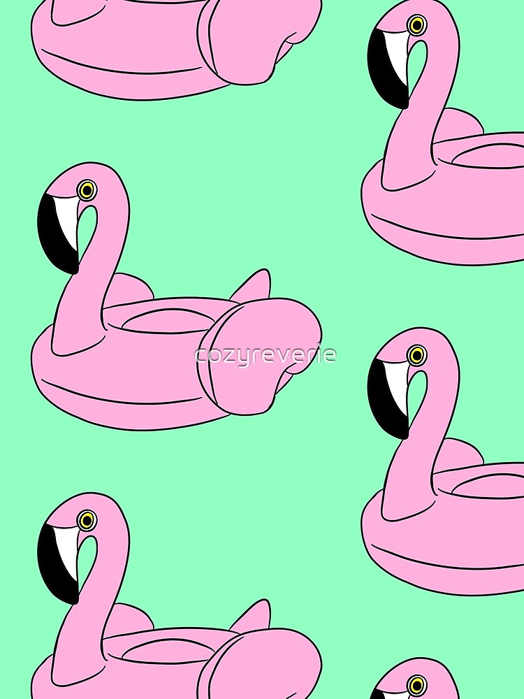 Flamingo Floatie by cozyreverie