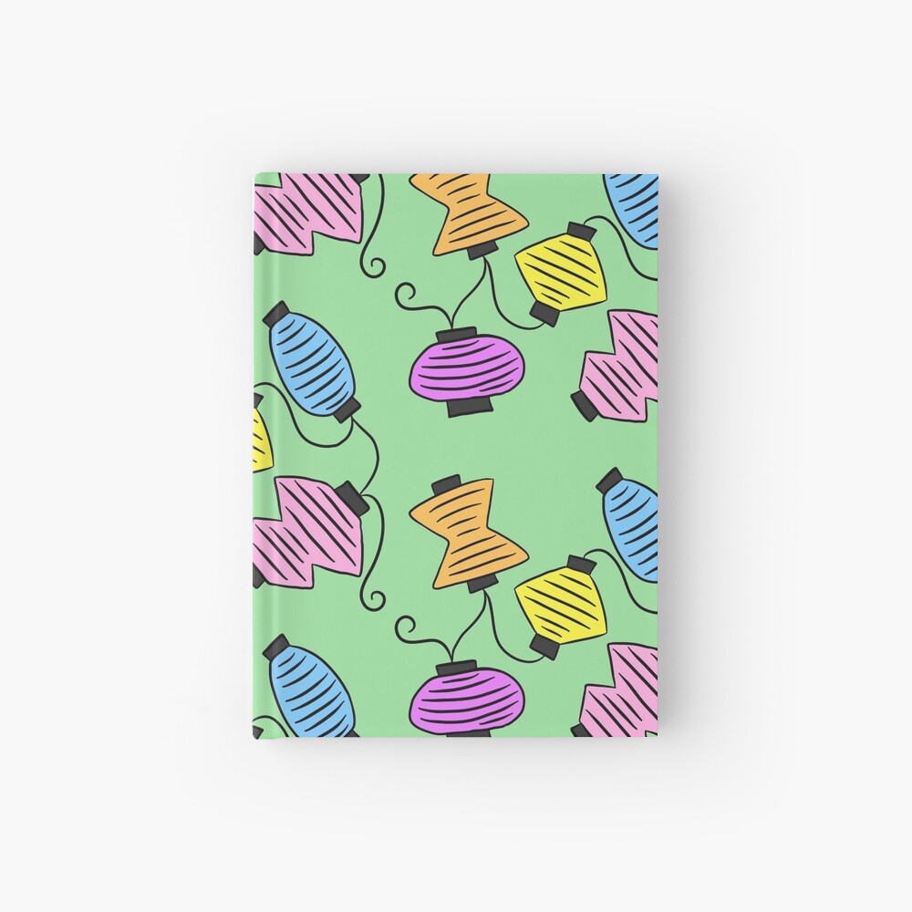 Party Lanterns Hardcover Journal