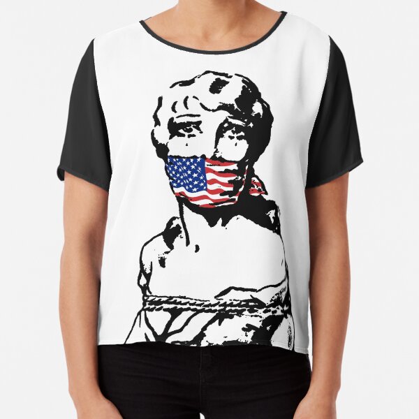 Freedom Of Speech USA Chiffon Top