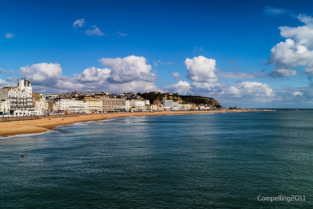 "Hastings Seafront" by Kieron Pelling Redbubble