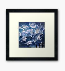 the sky-wanderer. Framed Print
