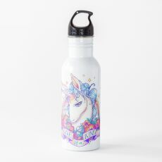 Botella de agua Una criatura amable