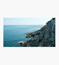 Ocean Cliffs – Acadia National Park, Maine Photographic Print