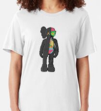 Anathomy Kaws Black Slim Fit T-Shirt