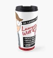 Funny Rick And Morty - Lawyer Morty Travel Mug