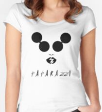 Lady Gaga - Paparazzi Women's Fitted Scoop T-Shirt