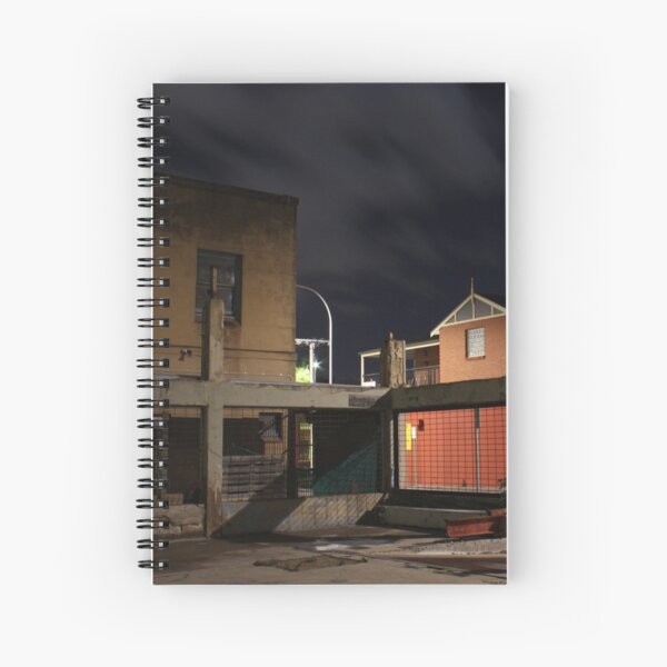 Buildings Old and New Spiral Notebook