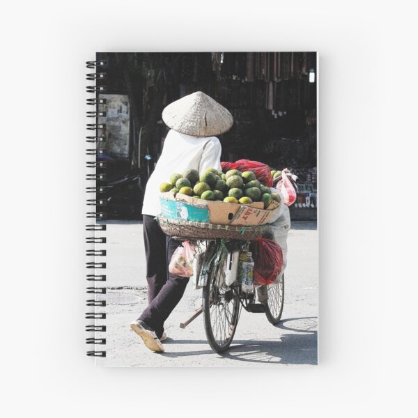 Vendor, Vietnam Spiral Notebook