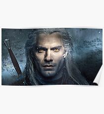 Henry Cavill The Witcher Netflix Poster Poster