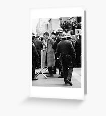 "Protester" Greeting Card