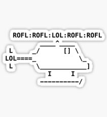 ROFLcopter Sticker