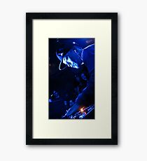 Turntablist Qbert in Houston TX Framed Print