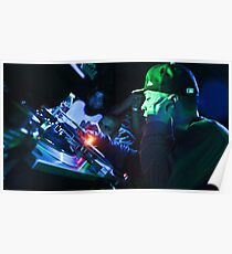 Turntablist Qbert in Houston TX Poster