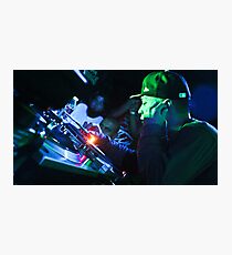 Turntablist Qbert in Houston TX Photographic Print