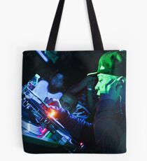 Turntablist Qbert in Houston TX Tote Bag