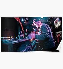 Turntablist Qbert in Houston TX Poster