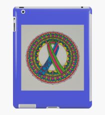 Mandala for Metastatic Breast Cancer iPad Case/Skin