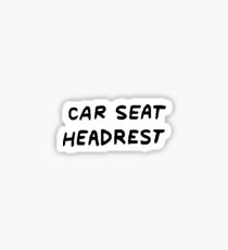 Car Seat Headrest Stickers | Redbubble