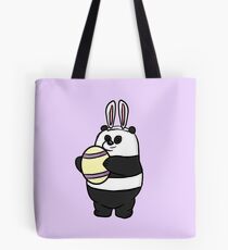 Easter Panda Bear - We Bare Bears Tote Bag