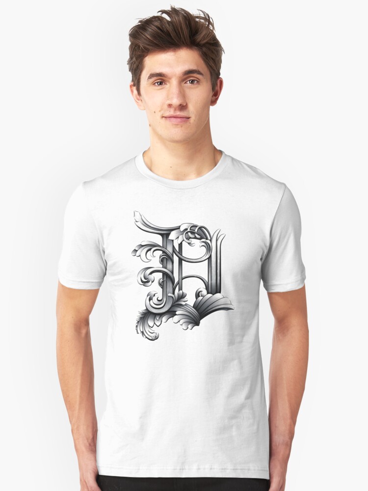 detroit d shirt