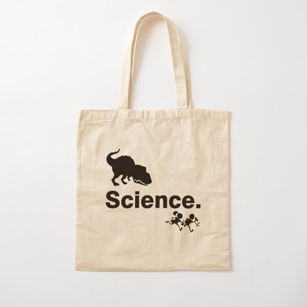 Vorsicht vor der Wissenschaft Baumwolltasche