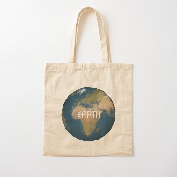 Planet Erde Baumwolltasche