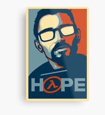 Half Life Hope Metal Print
