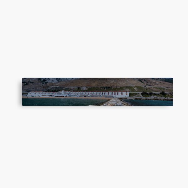 Sandy Bay in Gibraltar Canvas Print