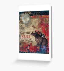 Leap of Faith Greeting Card