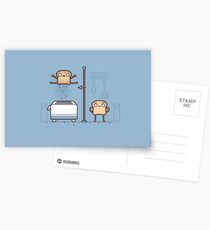 Breakfast high jump Postcards