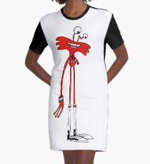 Wilt - Foster's Home for Imaginary Friends Graphic T-Shirt Dress