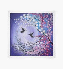 I Found You - mauve humming birds Scarf