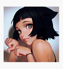 Meow Photographic Print