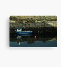Old Harbour, Portsoy Canvas Print