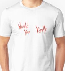 BioShock – Would You Kindly (Smeared Red) Unisex T-Shirt