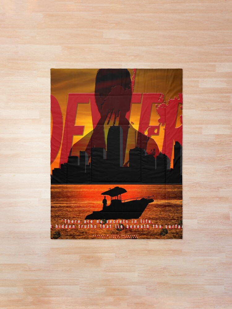 Alternate view of DEXTER - Boat On The Water. Comforter